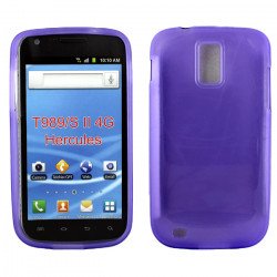 Samsung Galaxy S2 / T989 TPU Gel Case (Purple)